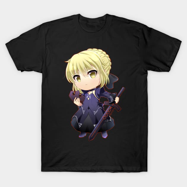 FGO: Alter Saber T-Shirt by KoyukiMori